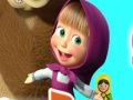Игра Декорација на просторијата Маша и мечката  онлајн