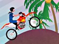 Игра Велосипед со трик девојче  онлајн