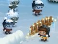 Игра Снежни топки со зомби  онлајн