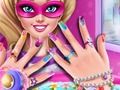 Игра Суперхерој кукла нокти  онлајн