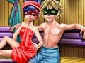 Игра Пунта девојка Сауна Флертувајќи  онлајн