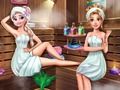 Игра Ледена кралица Сауна Релифе  онлајн