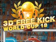Игра 3D Слободен удар Светското првенство 2018  онлајн