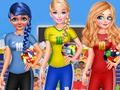 Игра БФФ принцезата гласа за финалето на ФИФА во 2018 година  онлајн
