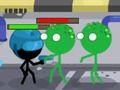 Игра Stickmen наспроти зомби  онлајн