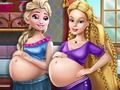 Игра Среќни принцези бремени BFFS  онлајн