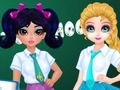 Игра Натпревар за дизајн на училишни чанти quаклин и Елиза  онлајн