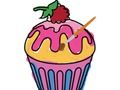 Игра Вкусен Боење со cupcake  онлајн