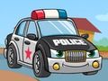Игра Полициски автомобили Сложувалка  онлајн
