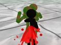 Игра Стикер Убивајќи зомби 3D  онлајн