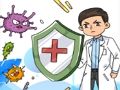 Игра Против слајдот на Коронавирус  онлајн