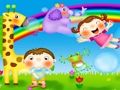 Игра Цртан филм Girирафа мозаик  онлајн