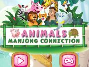 Игра Animивотни Mahjong врска  онлајн