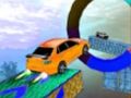 Игра Вистински акробации за такси автомобили 3D  онлајн