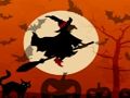Игра Ноќта на вештерките Сложувалка  онлајн