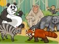 Игра Диви животни Сафари Пет димензии  онлајн