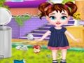 Игра Чистење Бејби Тејлор во дворот  онлајн