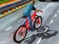 Игра Тркачки трки со вистински велосипед  онлајн