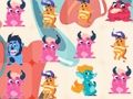 Игра Модни чудовишта натпревар 3  онлајн