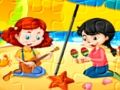 Игра Сложувалка на плажа  онлајн