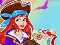 Игра Пиратски принцеза Ноќ на вештерките се облекуваат  онлајн