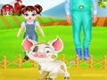 Игра Бебе Тејлор Фарм Тур се грижат животни  онлајн