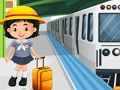 Игра Обликува возови со сложувалка  онлајн