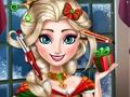 Игра Божиќна ледена кралица вистински фризури  онлајн