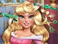 Игра Заспаната принцеза Вистински фризури  онлајн