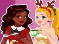 Игра GirlsPlay Божиќна забава  онлајн