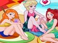 Игра Забава на плажата принцеза  онлајн