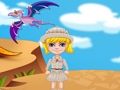 Игра Копање на коски на диносаурус Настија  онлајн