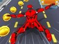 Игра Робот со суперхерој со метрото  онлајн