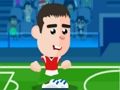Игра Куклен фудбал - Фудбал со голема глава  онлајн