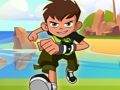 Игра Бегство на островот Бен 10  онлајн