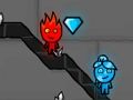 Игра Fireboy & Watergirl 4 во храмот Кристал  онлајн