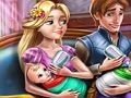 Игра Ден на семејството на близнаци Рапунзел онлајн Игра Ден на семејството на близнаци Рапунзел онлајн