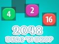 Игра 2048 влечи и испушти  онлајн