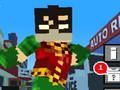 Игра Тинејџерски титани одат тинејџерски тркач во минерафт 3d  онлајн