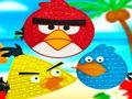 Игра Смешни птици поп сложувалка онлајн Игра Смешни птици поп сложувалка онлајн