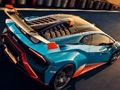 Игра Ламборџини Хуракан СТО Слајд  онлајн