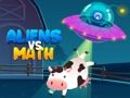 Игра Вонземјани наспроти математика  онлајн