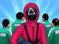 Игра Игра со лигњи: зелено светло, црвено светло  онлајн