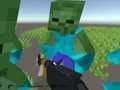 Игра Minecraft Shooter спаси го твојот свет  онлајн