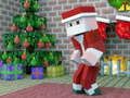 Игра Божиќна сложувалка MineCraft  онлајн
