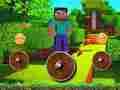 Игра Mineblock Ротирај и летај авантура  онлајн
