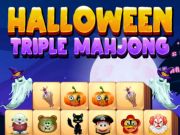 Игра Ноќта на вештерките Triple Mahjong  онлајн