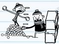 Игра Снежна борба со StickMan  онлајн