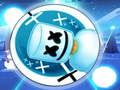 Игра Хоп топка 3D: Танцувачка топка на патот Marshmello Tiles  онлајн