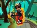 Игра Сурфери во метрото: Ноќта на вештерките во Орлеанс  онлајн